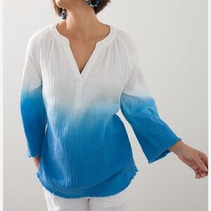 Chicos 100% Gauze Top